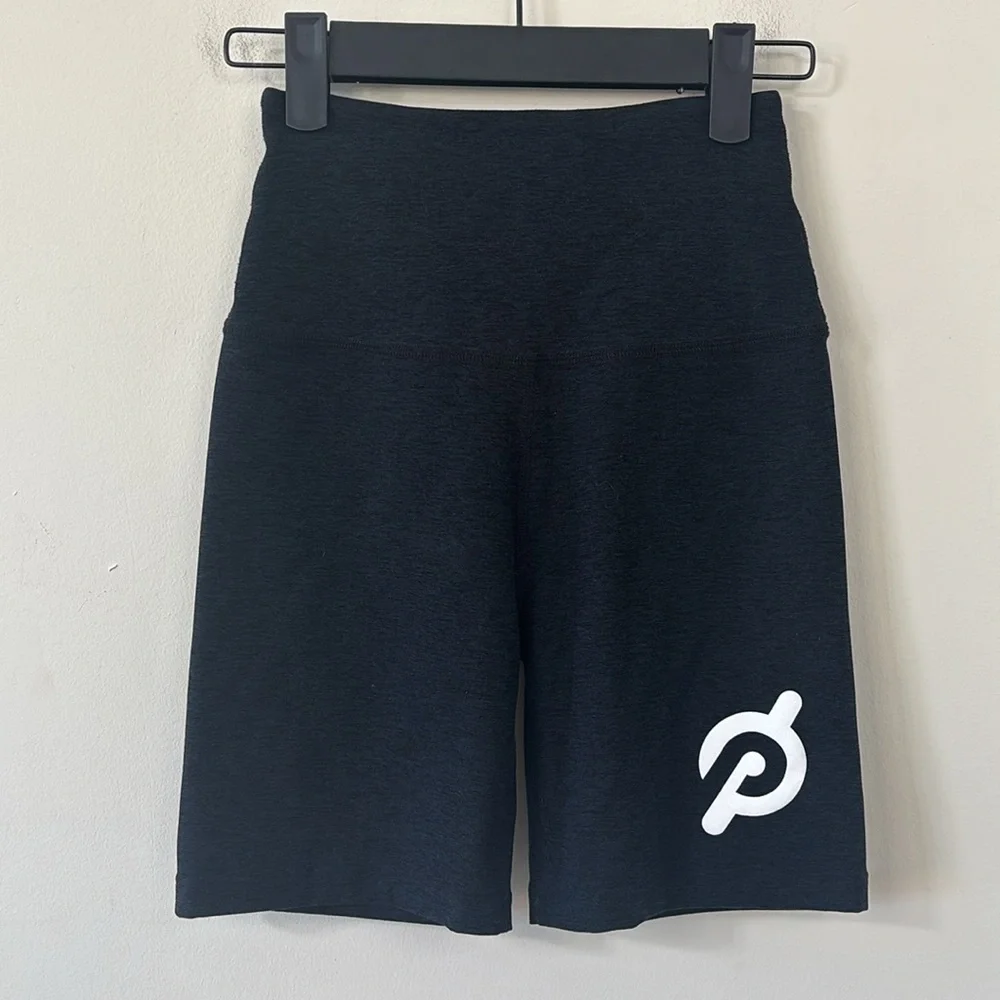 Beyond Yoga x Peloton Spacedye Keep Pace 7" Short Darkest Night Size Small - Picture 2 of 5
